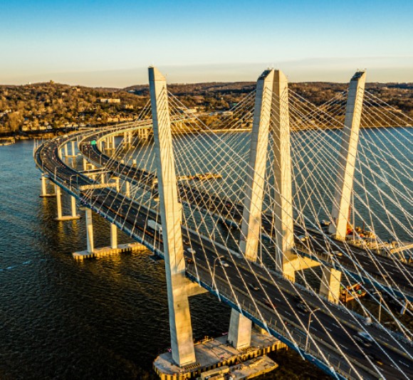 Tappan Zee bridge featuring Würth's construction supplies of structural fasteners